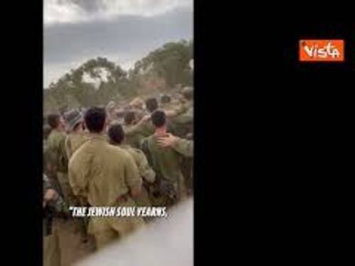 Il canto dei soldati israeliani in onore degli ostaggi di Hamas