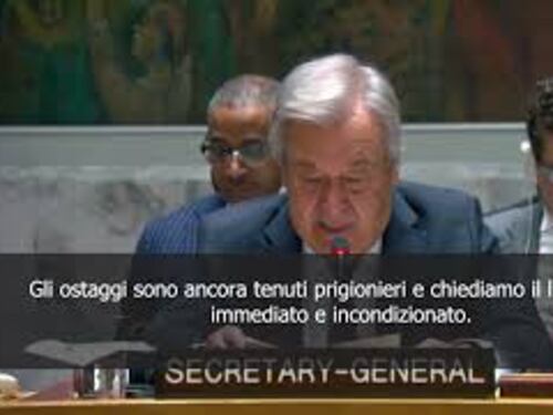 Guterres: Violenza Hamas non legittima punizione collettiva dei palestinesi