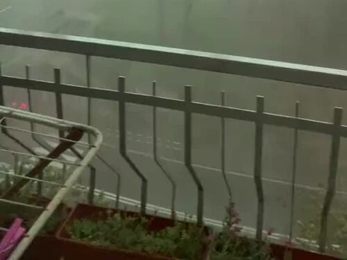 Bomba d'acqua a Cinisello Balsamo: il video del nubifragio