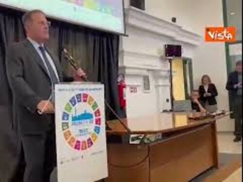 Il viceministro Cirielli all'evento "Trieste: la scienza per l’Agenda 2030", le immagini
