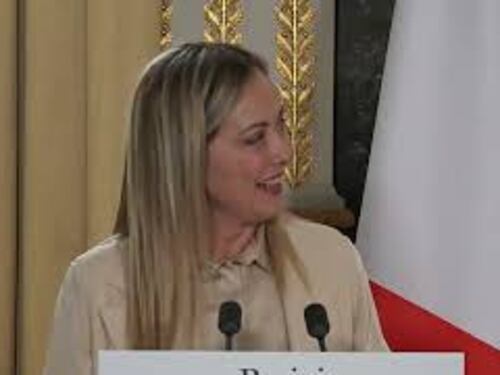Meloni: Italia e Francia continueranno a sostenere l'Ucraina finchè sarà necessario