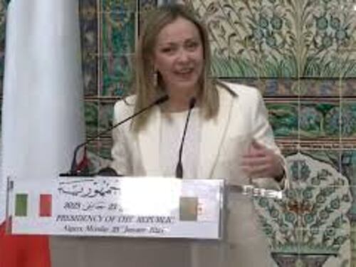 Meloni: "Algeria partner affidabile e di assoluto rilievo strategico"
