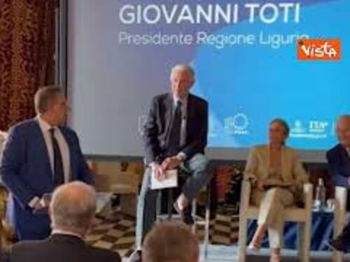 Toti alla presentazione del salone nautico di Genova