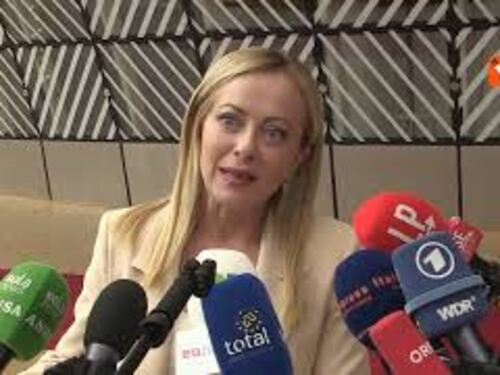 Meloni al Consiglio Ue, ecco cosa ha detto all'arrivo