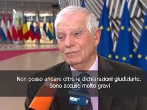 SOTTOTITOLI Inchiesta Bruxelles, Borrell: "Si tratta di accuse molto gravi"