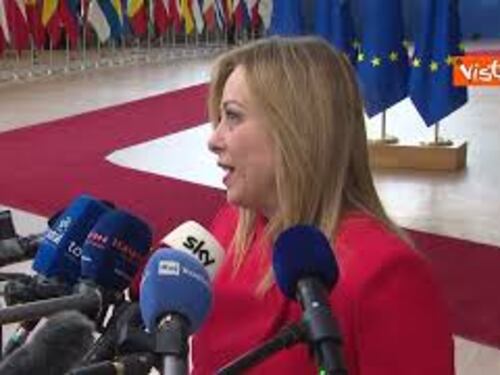 Meloni: "Passi avanti in Ue su tema immigrazione? Sono ottimista"