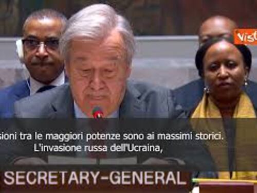 Guterres: Invasione russa viola Carta delle Nazioni Unite