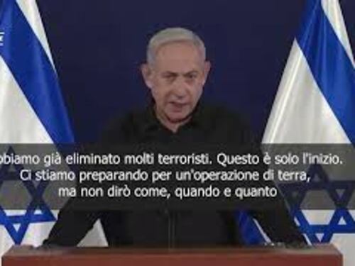 Netanyahu: Ci prepariamo per l’invasione di terra a Gaza