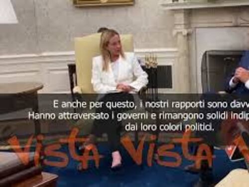 Meloni: Sostenere Ucraina significa difendere pacifica convivenza nel mondo