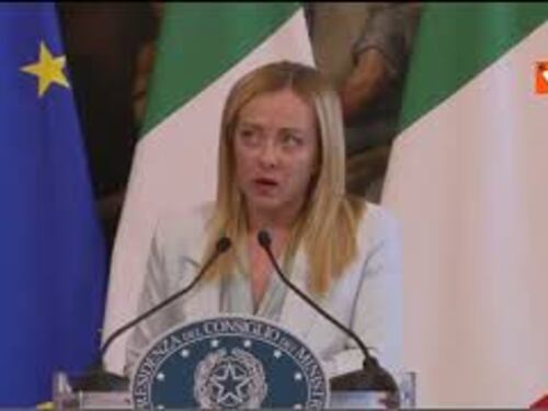 Guerra Ucraina, Meloni: "Garantiamo nostro sostegno. Serve pace giusta"