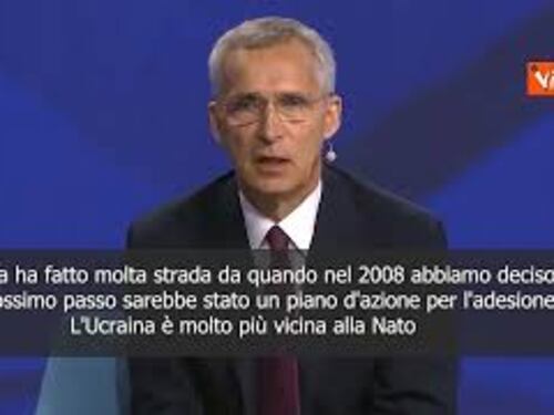 Stoltenberg: Ucraina più vicina alla Nato