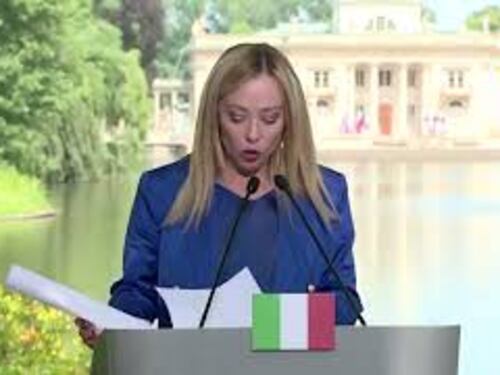 Meloni: "Sostenibilità ambientale sia di pari passo con quella economica"