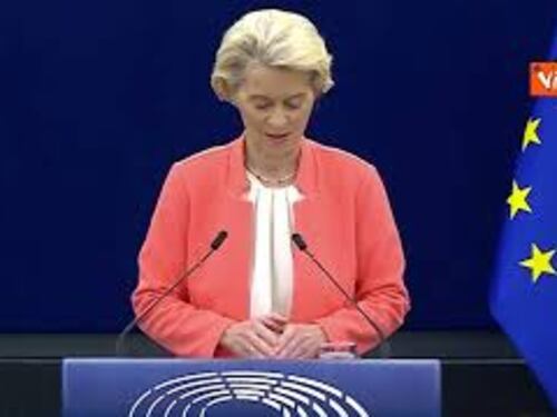 Von der Leyen: "Nei giovani vedo la stessa visione dei nostri fondatori'