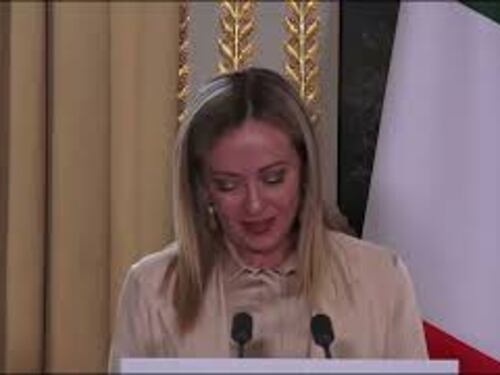Meloni: "Italia e Francia legate, c'è bisogno di collaborare"