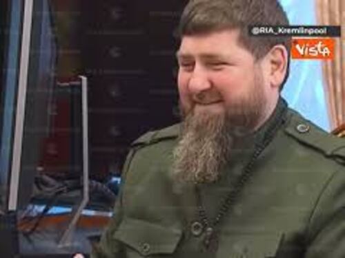 Putin incontra Kadyrov, ecco le immagini