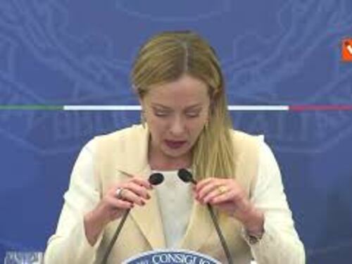 Meloni: "Cdm ha varato manovra di bilancio per 2024"