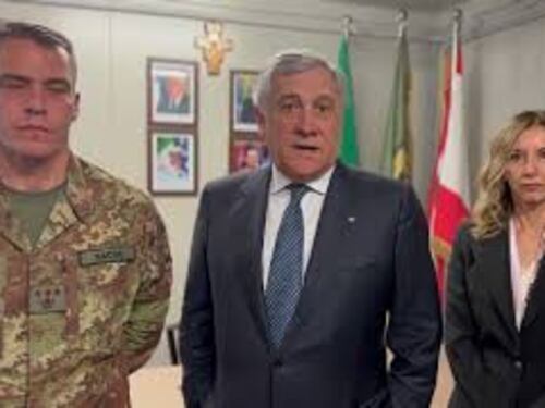 Tajani: "Militari impegnati all'estero rendono onore al nostro Paese"