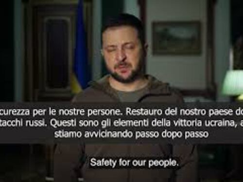 Zelensky: "Ci avviciniamo alla vittoria passo dopo passo"