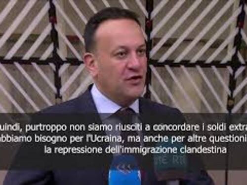 Varadkar (Irlanda): Non abbiamo trovato accordo su revisione del bilancio