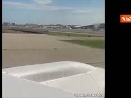 Trump incriminato, ecco il momento dell'atterraggio del suo aereo a New York