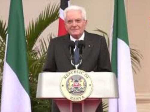 Kenya-Italia, Mattarella: "Intensificare collaborazione scientifica e culturale"