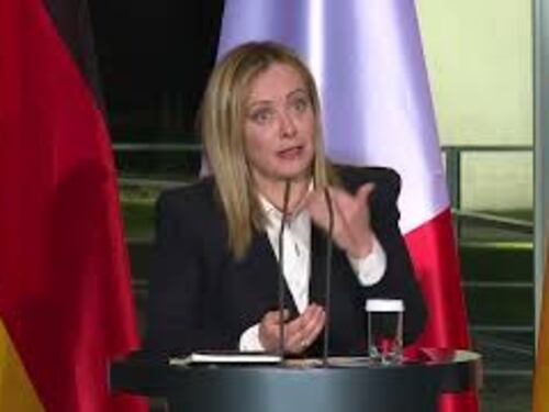Meloni: "Sarò a Kiev prima del 24 febbraio"