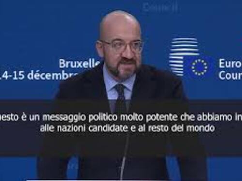 Allargamento Ue, Michel: E' un investimento in pace e prosperità