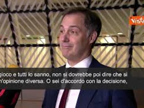 De Croo su Orban: Dovrebbe solo tenere la bocca chiusa. Ops non avrei dovuto dirlo