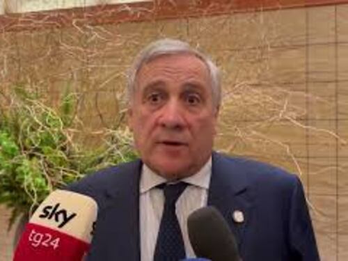 Tajani: "G7 d'accordo ad aiutare il popolo palestinese"