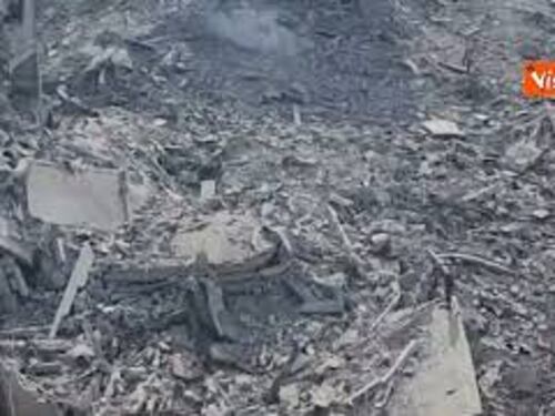 Israele - Hamas, ecco le macerie sulla Striscia di Gaza