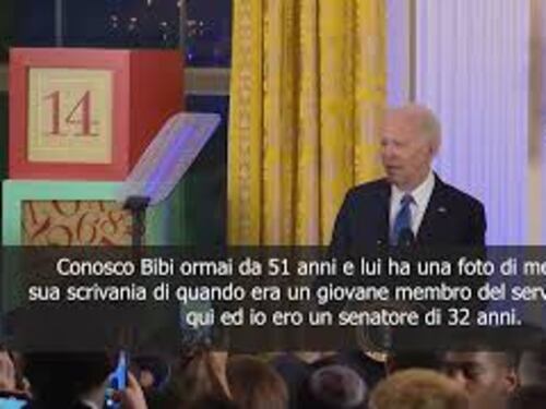 Biden: Netanyahu ha una nostra foto. Ci scrissi "Non sono d’accordo con ciò che dici"
