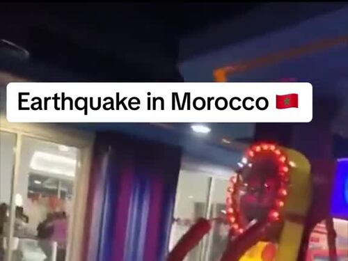 Terremoto in Marocco: il panico in un locale di Marrakech