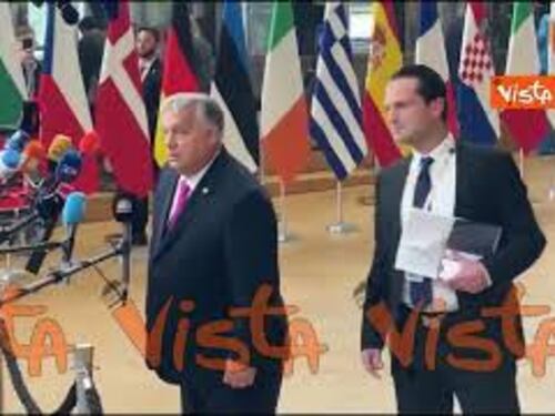 Consiglio Ue, il Presidente ungherese Orban arriva al vertice di Bruxelles