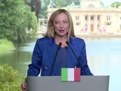 Meloni: Varsavia unico luogo che ho visitato due volte, con Morawiecki basta uno sguardo per capirci