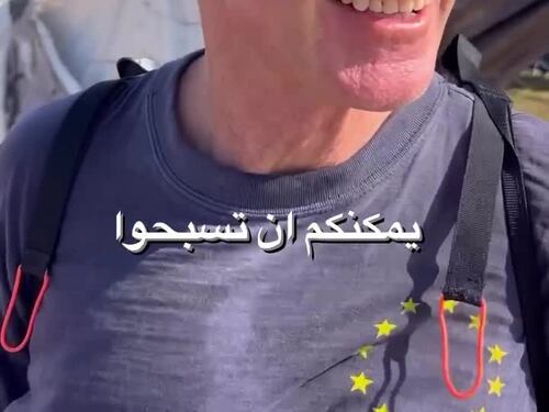 Quando l'ambasciatore Ue in Palestina si divertiva su un deltaplano a Gaza
