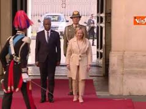 Meloni riceve il Primo Ministro della Repubblica del Burundi, Gervais Ndirakobuca