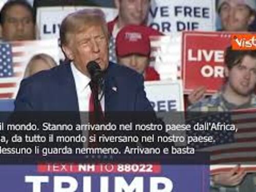 Trump: I migranti avvelenano il sangue del nostro Paese