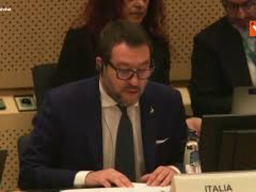Salvini ai Ministri Trasporti Ue: “Italia farà la sua parte per mobilità europea”