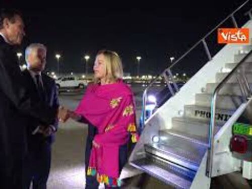 Meloni arriva a New York per l'Assemblea generale Onu