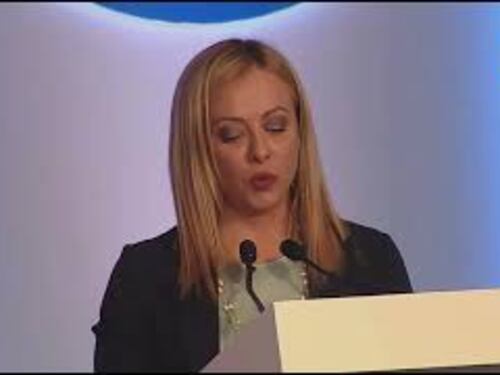 Meloni: "Italia vuole essere ponte tra Africa e Ue per l'energia"