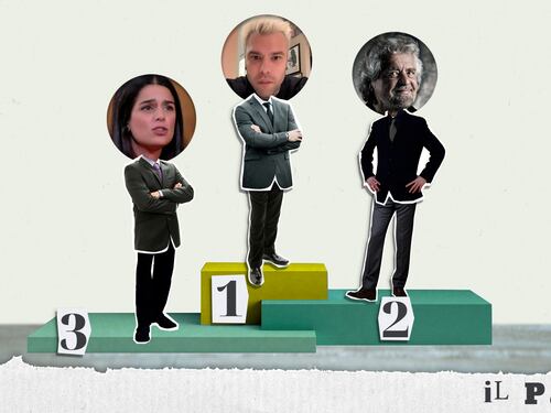 Gli odiatori di professione, Grillo e Fedez: il podio dei peggiori