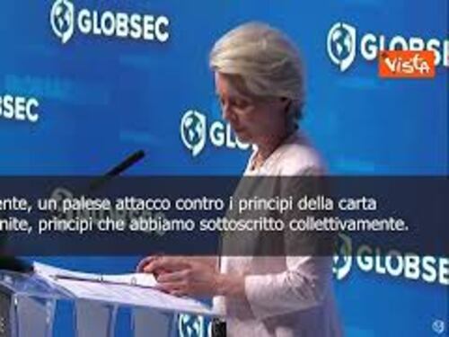 Von der Leyen: Ucraina sotto attacco perchè vuole entrare nell'Ue