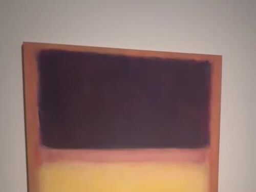 Le opere del maestro Mark Rothko in mostra a Parigi