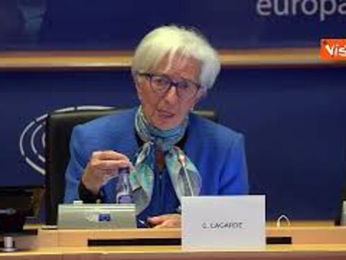 Lagarde: "Nostro obiettivo è quello di riportare inflazione al 2%"