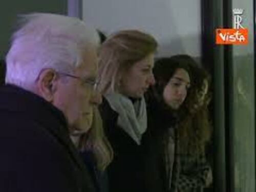 Mattarella in Polonia visita il campo di concentramento di Auschwitz