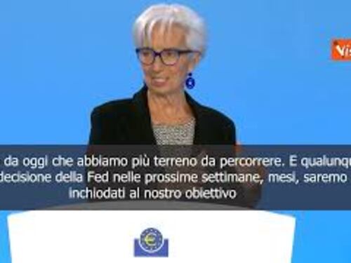 Lagarde (Bce): Non siamo dipendenti dalla Fed