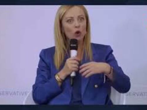 Meloni: "Obiettivo è rafforzare Conservatori in vista di europee 2024, Ecr determinante"