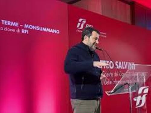 Salvini: "2024 sarà anno record per investimenti in infrastrutture"