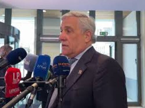Tajani: Consiglio Ue di guerra? No, dobbiamo lavorare per la pace