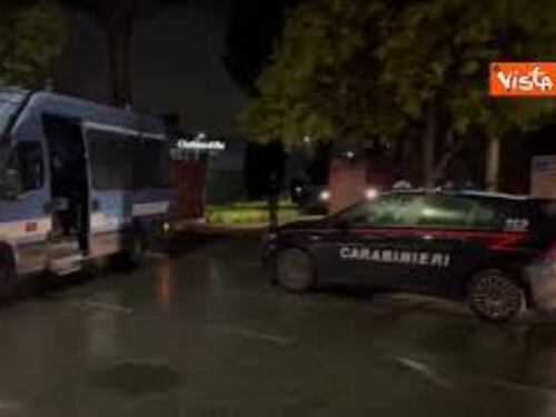 Sgomberato ex Hotel Petra nel quartiere Romanina dalla Polizia, espulsione per cinque stranieri